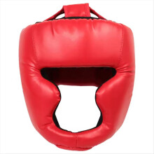 Full Face Boxing Headgear Adjustable Head Guard Ka