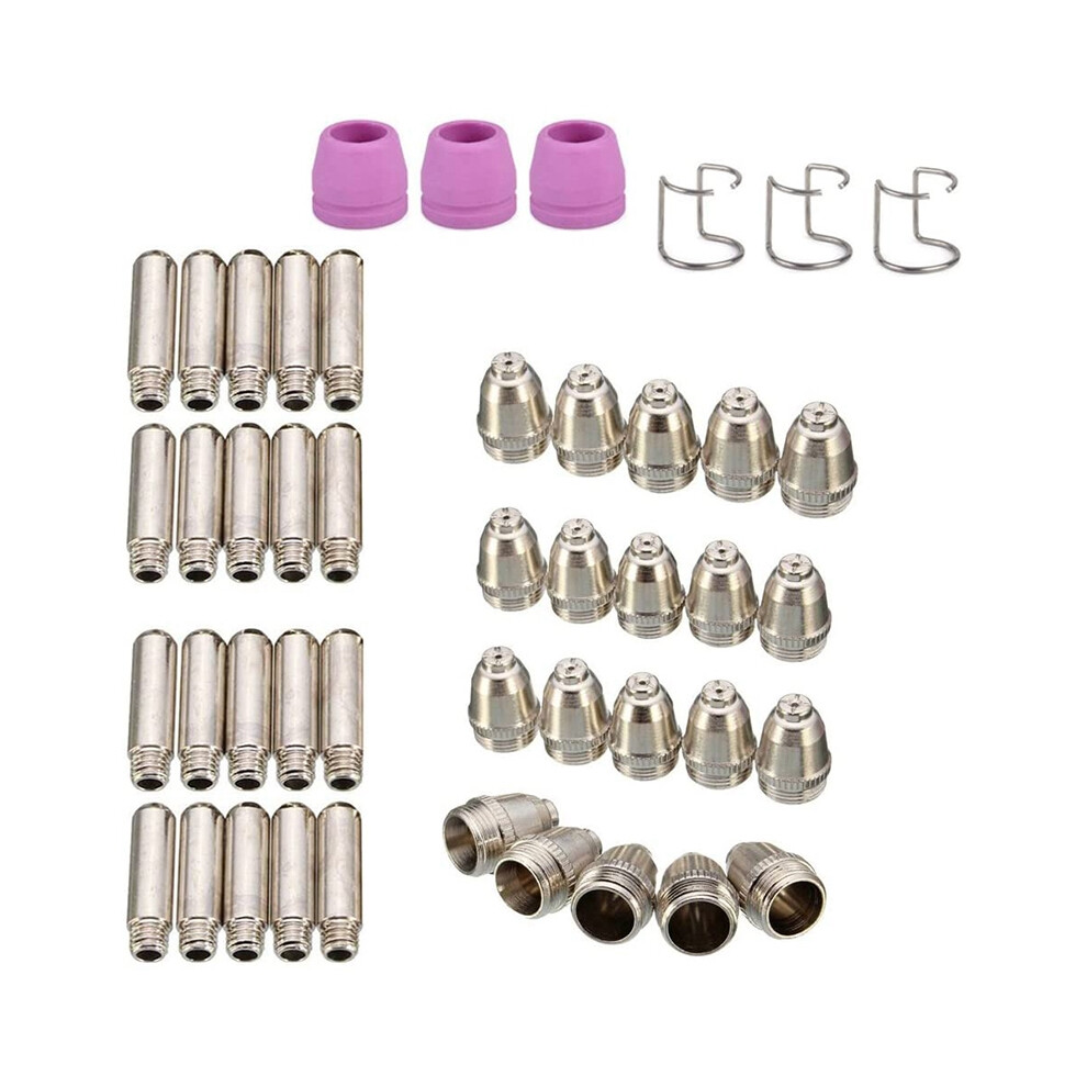 46PCS for -55 -60 WSD-60 Plasma Cutter Consumables-image-OPC-PN7TZB9-NEW