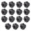 15Pcs M6 Star Knob Clamping Handle Nut Through Hol 4