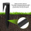 Garden Lawn Mower Peg Environment-Friendly Ground 6