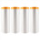 4 Rolls Clear Plastic Sheeting 4.9X 65.5 Ft Pre-Ta 6