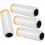 4 Rolls Clear Plastic Sheeting 4.9X 65.5 Ft Pre-Ta 4