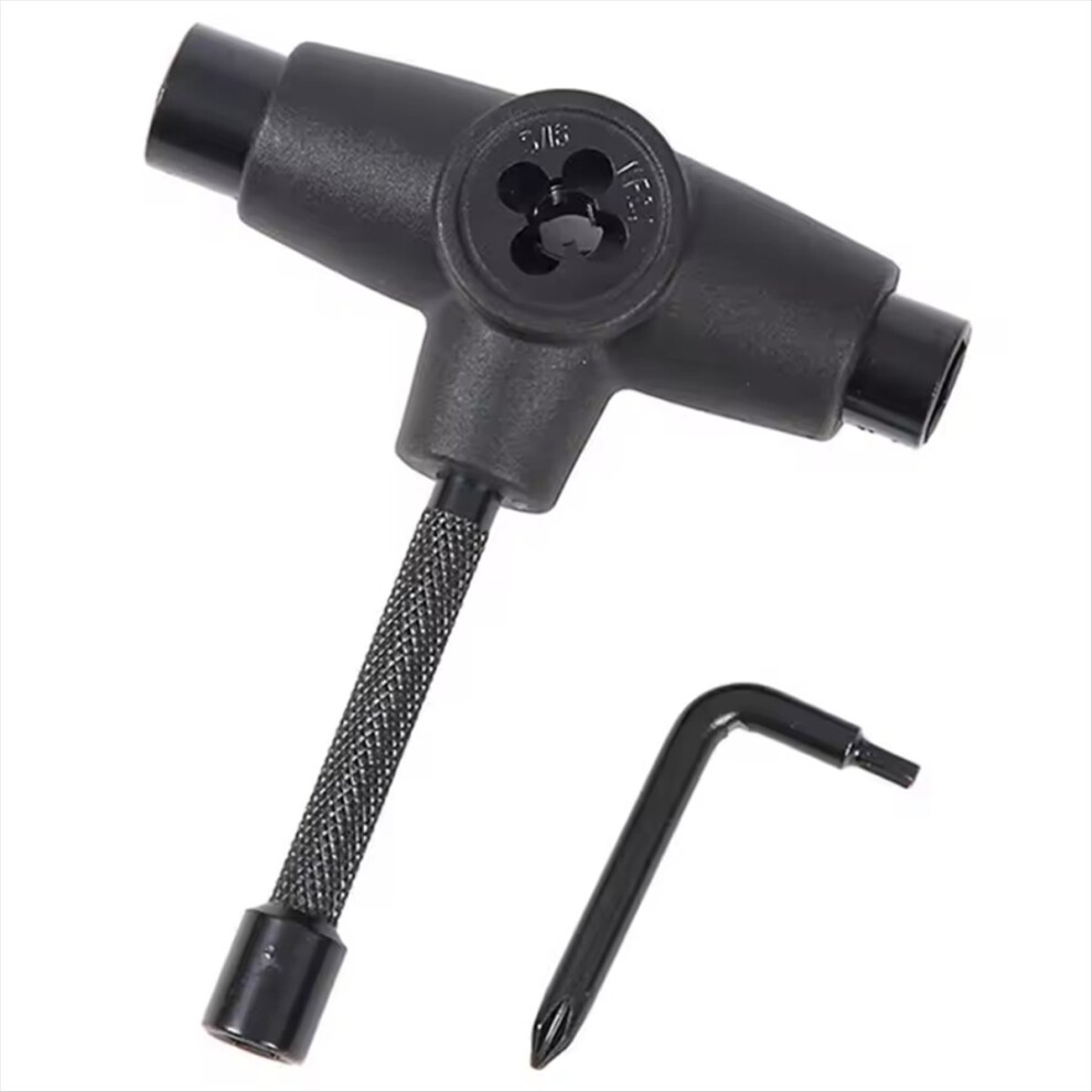 Skateboard T Tool Shape Skateboarding Wrench Repai 4852926772488