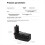 Vertical Battery Grip for Sony A1II A9III Camera Holder Replace VG-C5 Camera Battery Grip 3