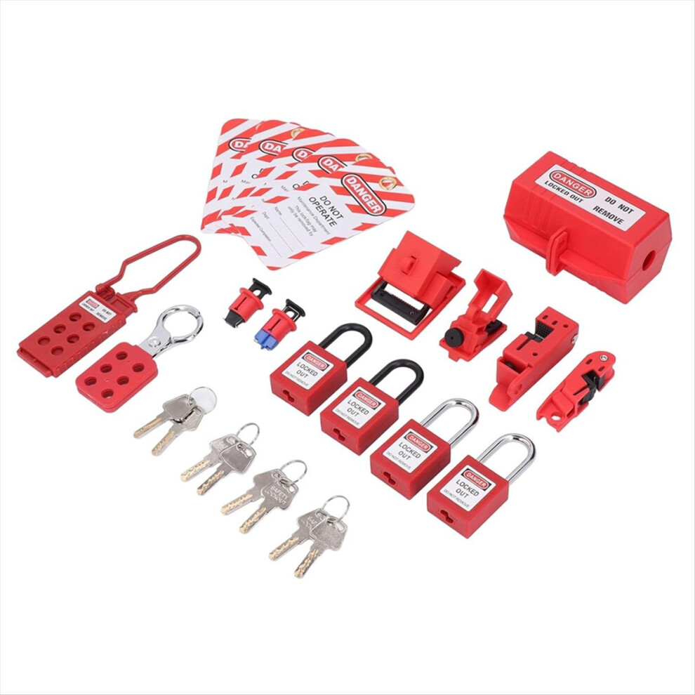 Electrical Lockout Tagout Kit, Universal Clamp On 4852926772372