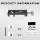 Aluminum Profile Drill Guide Access Hole Jig for 2 8