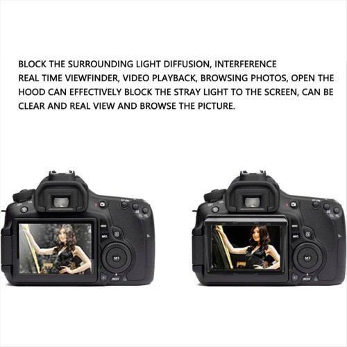 Camera LCD Screen Hood Sun Shade,LCD Shade Sunshad 2