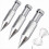 3PCS Plumb Bob with String, Steel Bob, High Vertic 1