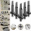 5Pcs Stone Splitter Heavy Duty Plug Wedge Shims Ex 10