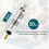 20Pcs Professional Brass Presta Valve Core & Stem 4