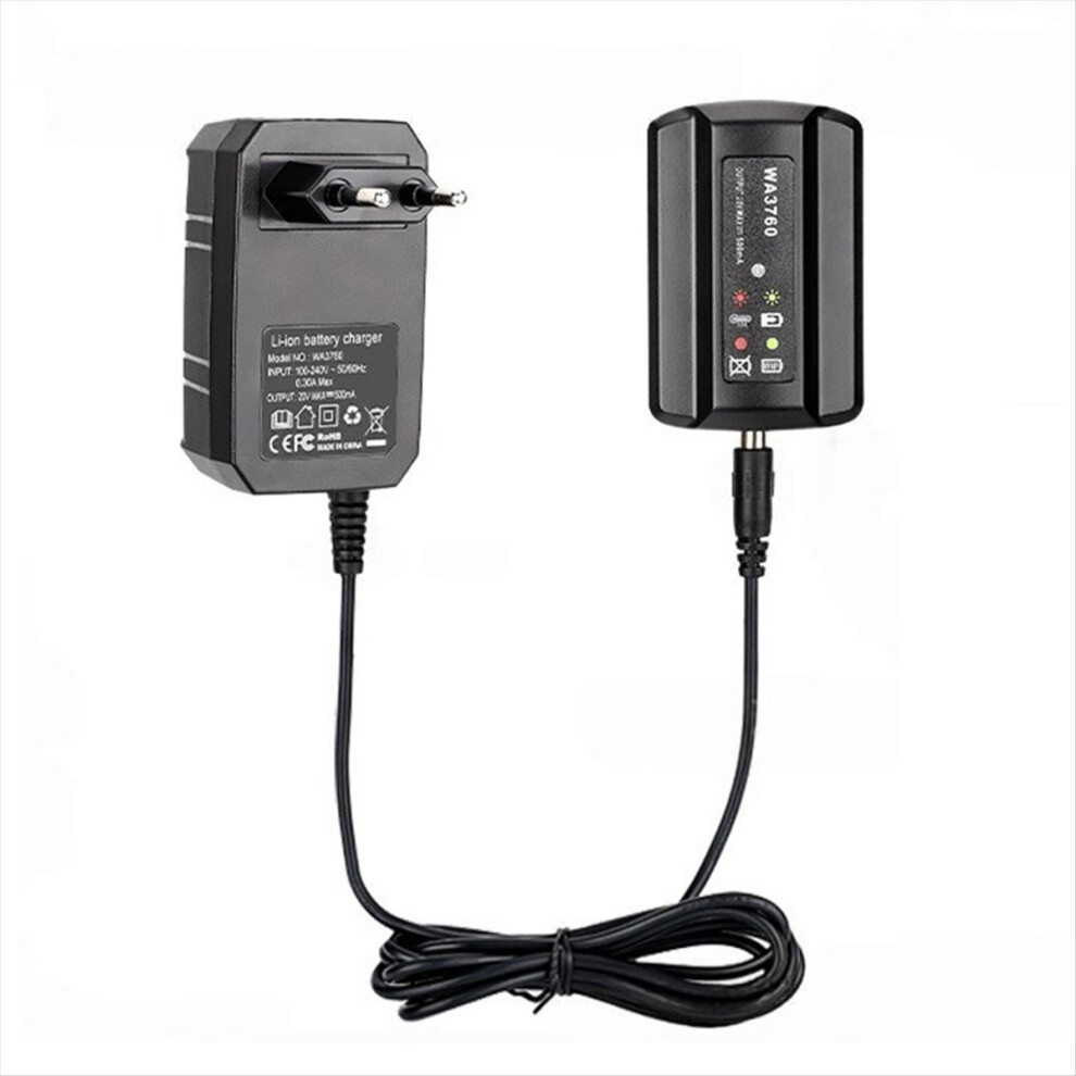 Wa3760 Lithium Battery Charger For 20V Wa3551 Wa35 4852750235661