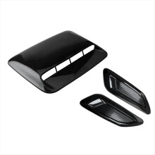 Car Air Flow Intake Hood Scoop Vent Bonnet Decor C