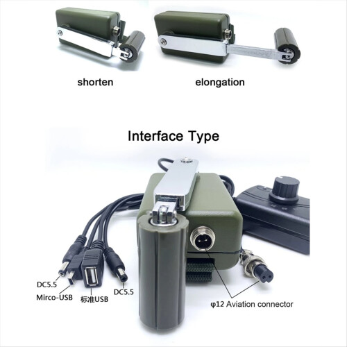 Hand Crank Generator Outdoor Professional Silent E 2
