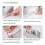 Dental Floss Picks Dispenser 2 Box-176 Count Super 6