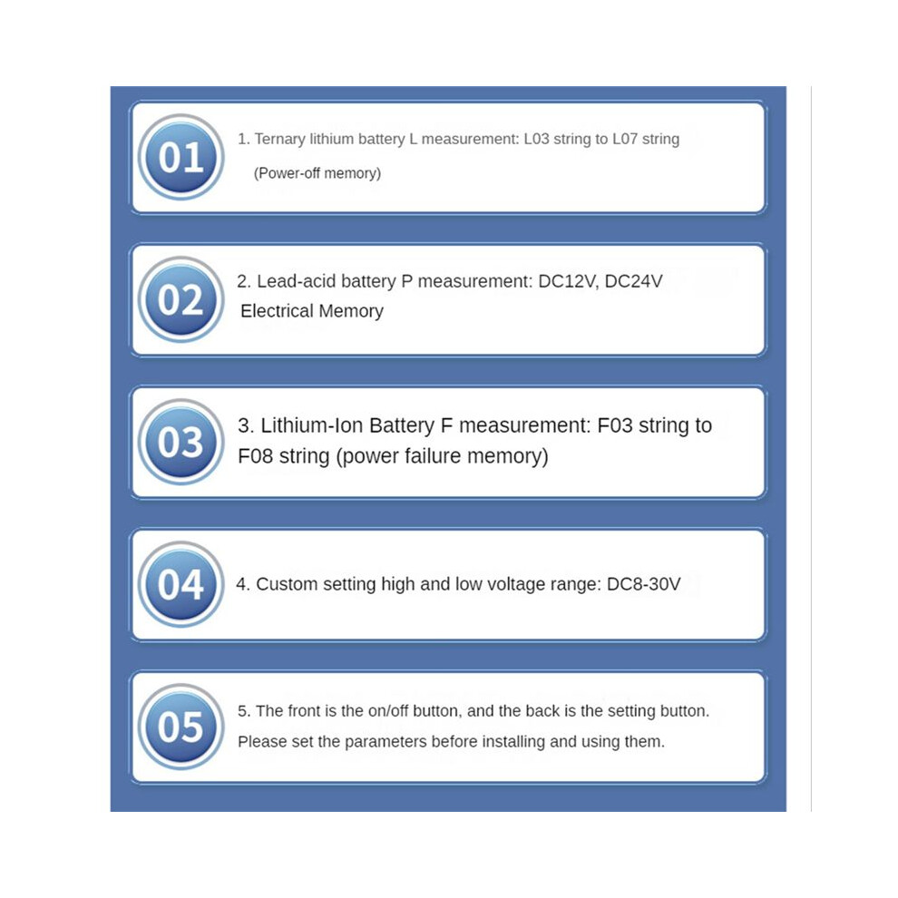 DC8-30V USB Type-C Lead Acid Lithium Battery Capac-image-OPC-PN7VDHW-NEW