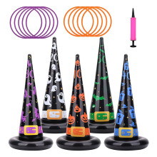 Halloween Toys Games, Inflatable Witch Hat Ring To