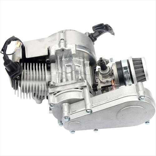 2 Stroke 49cc Pull Engine 25H Sprocket Motor Trans 2