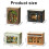 DIY Book Nook Kit with 3D Puzzle Model Building Wo 9