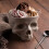 Retro Tabletop Decor Porcelain Gothic Skull Pasta 3