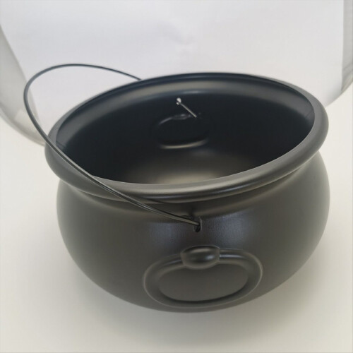 Halloween Cauldron, Plastic Witch Cauldron Kettle, 2