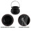 24 Pack Plastic Black Witch Candy Bowls Cauldrons, 8