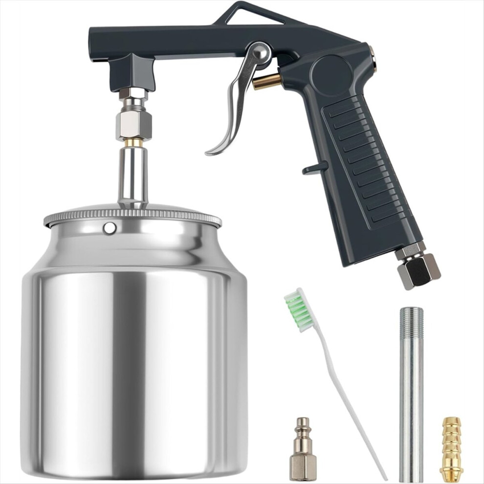 1/4In Inlet Undercoating Spraygun, Spraygun With F 4852750235036