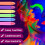 6 Pack Glow in the Dark Face Body Paint Sticks Mar 6
