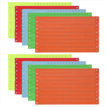 100 Pcs Plastic Wristbands Colorful Party Wristban