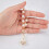 30 Pieces Baptism Rosary Acrylic Beads Mini Rosari 5