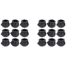 20Pcs Black Cauldron Candy Holder Pot with Handle