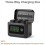 New 3-Batteries Charging Hub for 360 Camera Fast C 8