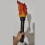 Handheld Torch Props LED Lights, Realistic Flame f 6
