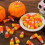 50Pcs Halloween Resin Candy Corn Artificial 3D Bea 3