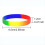 100 Pcs Wristband Bulk Silicone Rainbow Pride Brac 3