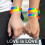 100 Pcs Wristband Bulk Silicone Rainbow Pride Brac 4