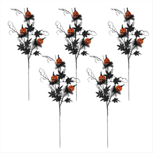 Halloween Horror Decorations Black Horror Pumpkin