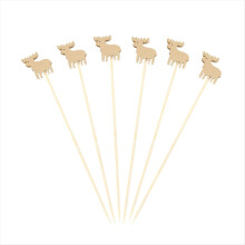 200Pcs Christmas Cocktail Picks Sticks Toothpicks