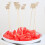 200Pcs Christmas Cocktail Picks Sticks Toothpicks 5