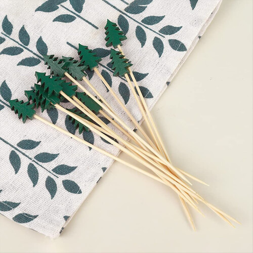 200Pcs Christmas Cocktail Picks Sticks Toothpicks 2