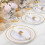 Pre Rolled Silver Plastic Silverware Set,Pre Napki 7