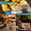 20Pcs Wooden Table Number Holders with 30Pcs Place 8