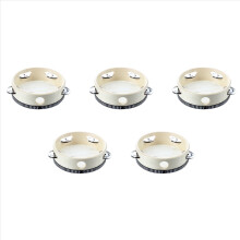 5X 6 inch Musical Tambourine Tamborine Drum Round Percussion Gift for KTV Party