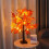 Autumn Decoration Maple Leaf Tree Lights with 24 L 3