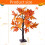 Autumn Decoration Maple Leaf Tree Lights with 24 L 7
