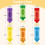 12 Pcs Back to School Party-Decorations Crayon Cla 3