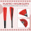 2 Pieces Large Folding Fan Nylon Cloth Handheld Ch 9