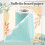Mint Green Scalloped Rolled Border Sticker Trim - 8