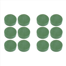 12 Pcs Round Floral Foam Blocks,4.72 Inch Dry for