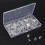 200 Pieces Star Shaped Push Pins Plastic Clear Thu 10