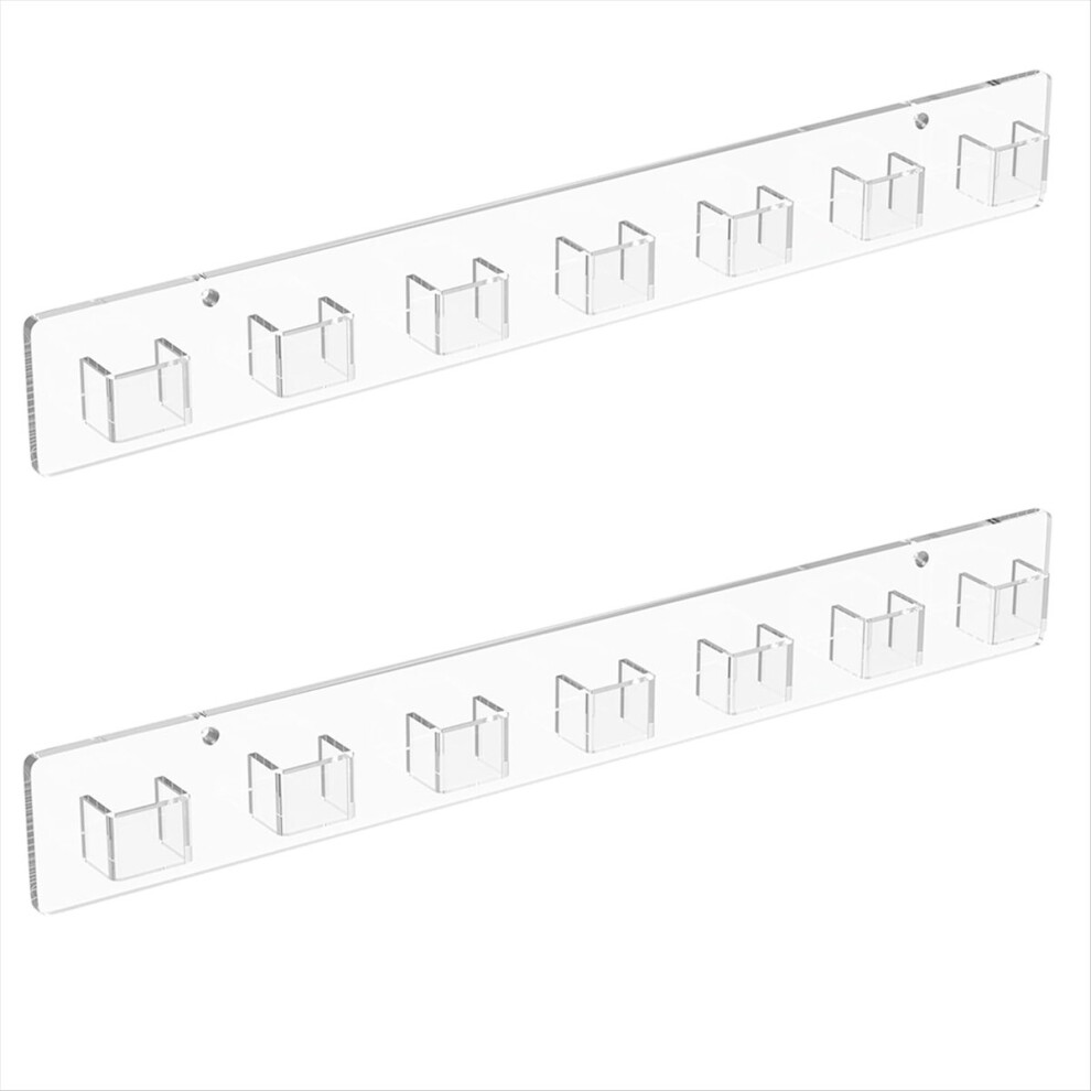 Melitt Sunglasses Organizer 2 Pack, Wall Glasses Holder,